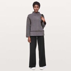 lululemon athletica Black Wide Leg Pants